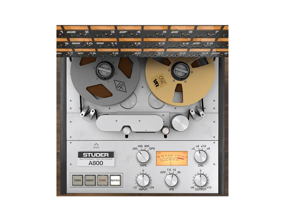 universal-audio-studer-a800-multichannel-tape-recorder-uad-plug-in-apollo-native image 1