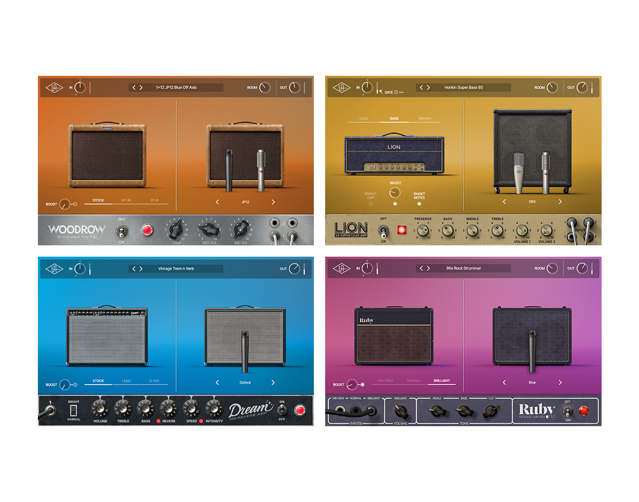 universal-audio-uad-guitar-amp-bundle-uad-plug-in-bundle image 1