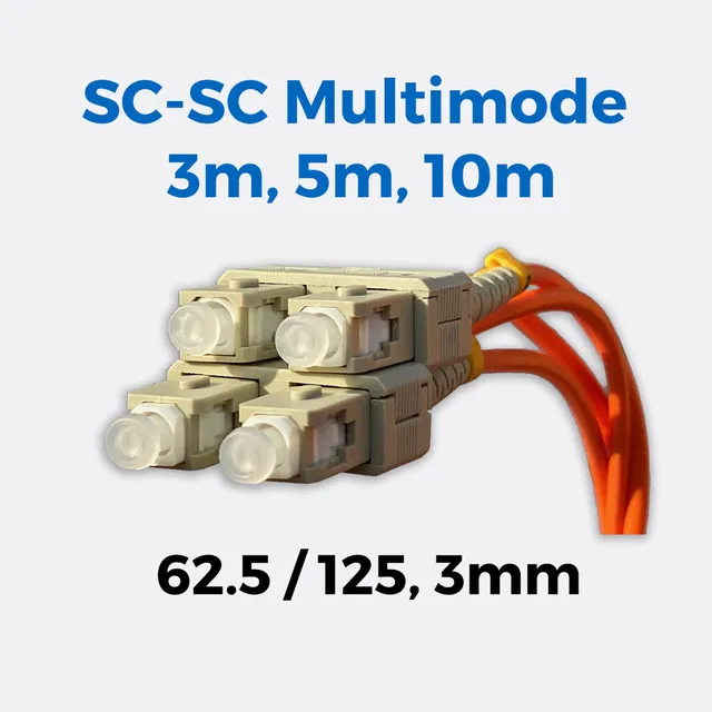 ferrofish-sc-sc-multimode-glasfaserkabel-62-5-125-3mm-3m-5m-oder-10m image 1