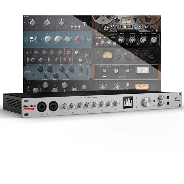 antelope-audio-discrete-8-synergy-core-8-kanal-usb-thunderbolt-audiointerface-mi image 1