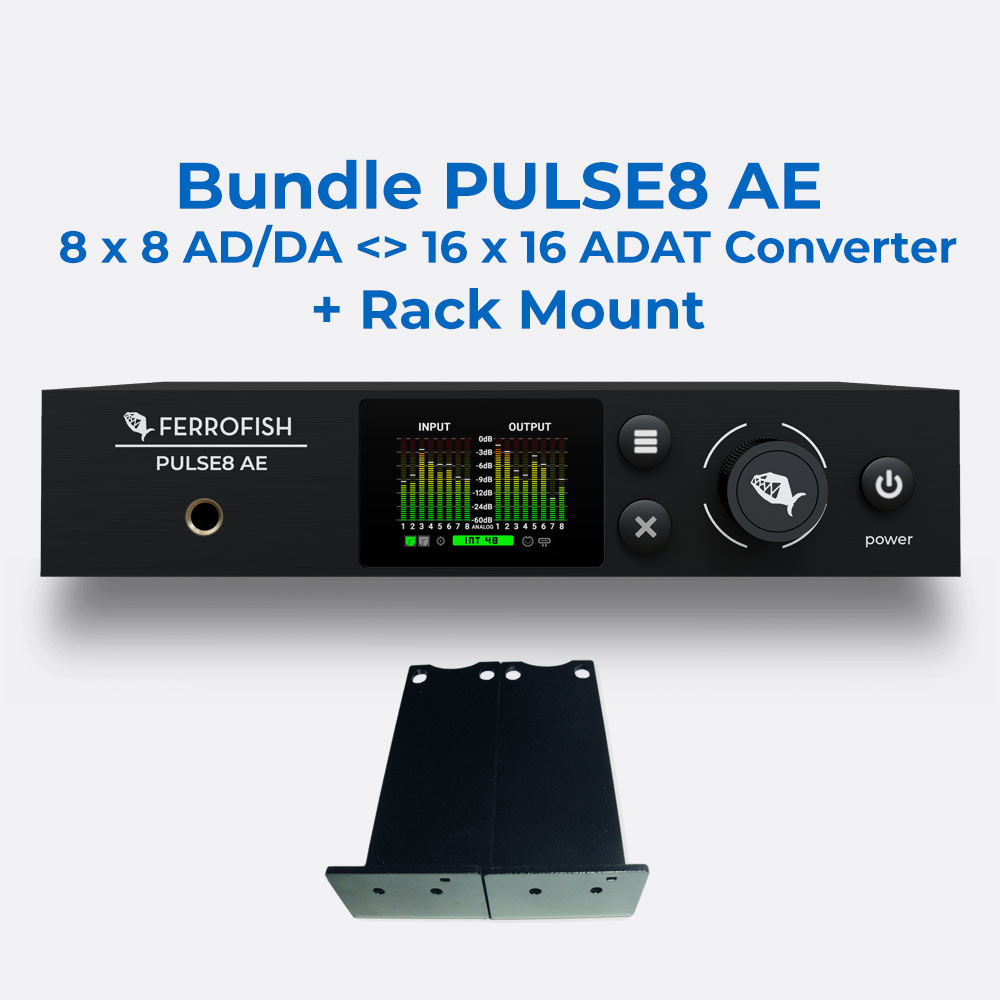 ferrofish-pulse8-ae-b-stock-rack-mount-8-8-ad-da-wandler-mit-adat image 1