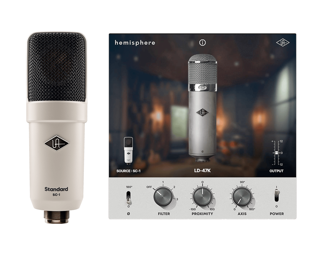 universal-audio-sc-1-kondensatormikrofon-mit-hemisphere-modellierung image 2