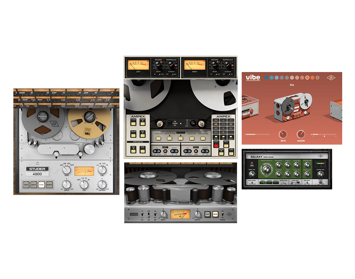 universal-audio-analog-tape-bundle-uad-plug-in-mit-ampex-atr-102-studer-a800-oxi image 1