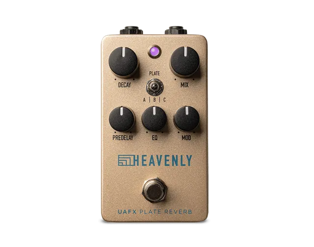 universal-audio-heavenly-plate-reverb-uafx-gitarrenpedal-mit-drei-vintage-plate- image 1