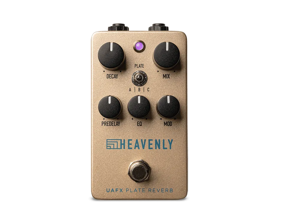 universal-audio-heavenly-plate-reverb-uafx-gitarrenpedal-mit-drei-vintage-plate- image 1