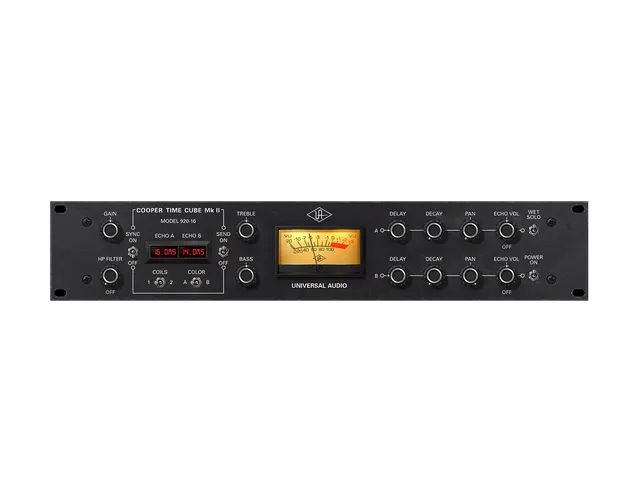 universal-audio-cooper-time-cube-mk-ii-delay-uad-plug-in-delay-modulation-apollo image 1