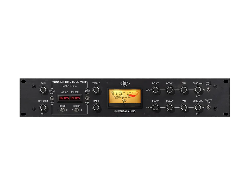 universal-audio-cooper-time-cube-mk-ii-delay-uad-plug-in-delay-modulation-apollo image 1