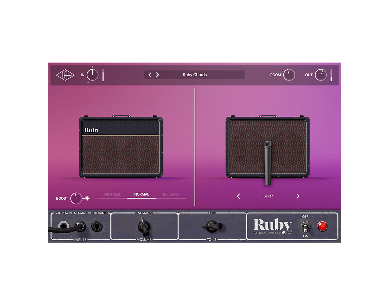 universal-audio-uad-ruby-63-top-boost-amplifier-uad-plug-in image 2
