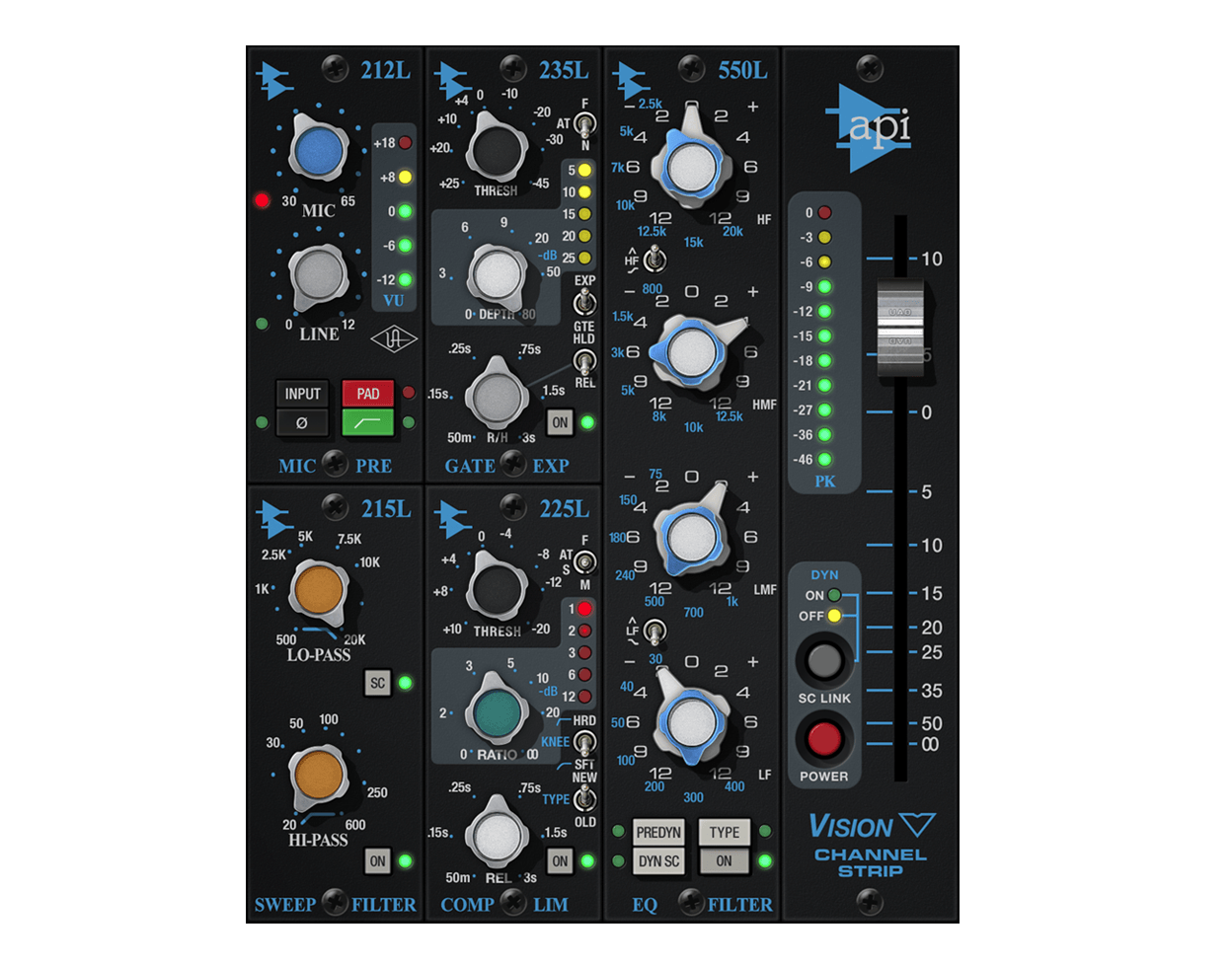 universal-audio-api-vision-channel-strip-collection-uad-plug-in-apollo-native image 1
