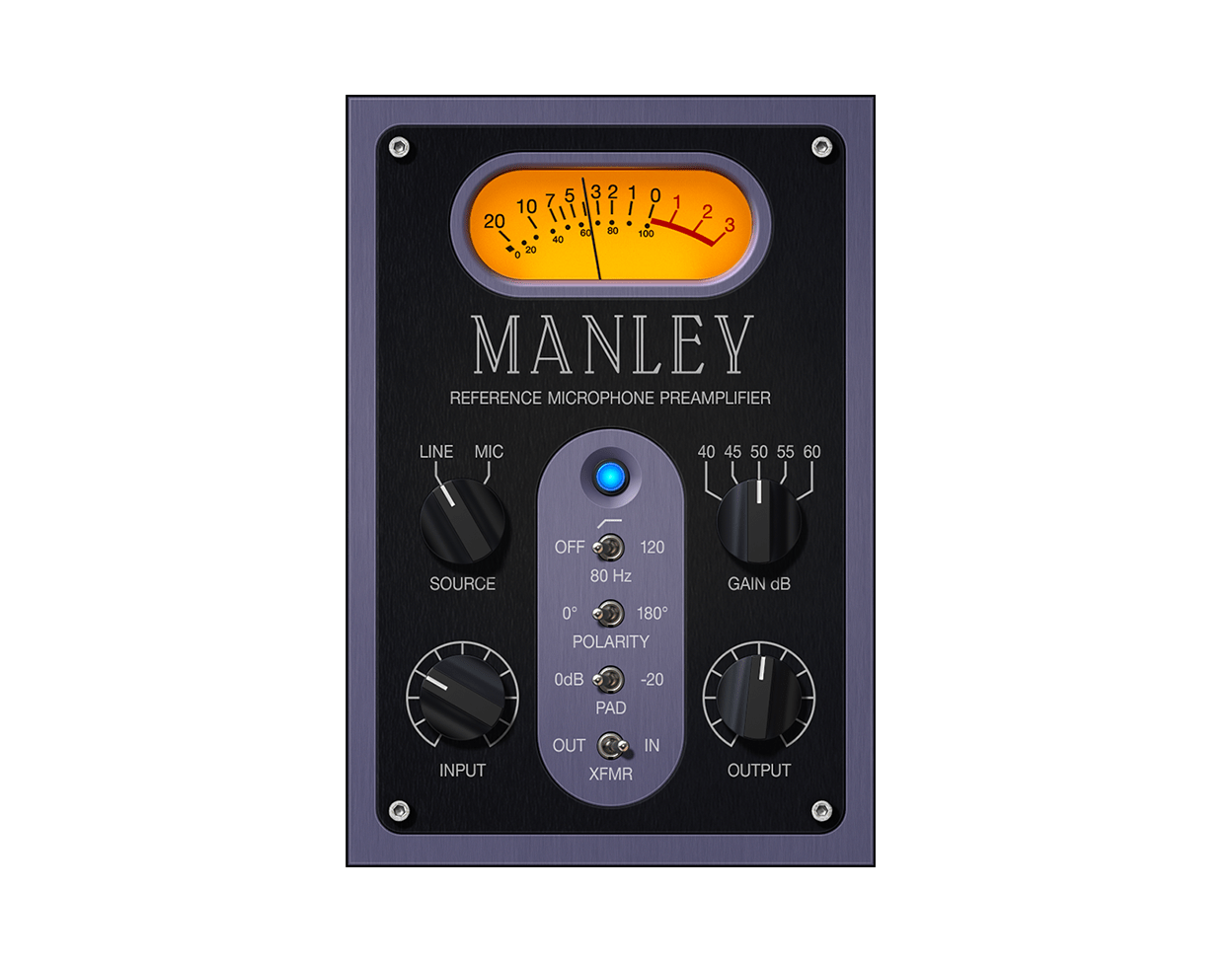 universal-audio-manley-tube-preamp-uad-plug-in-f-r-apollo-native-class-a-r-hren- image 1
