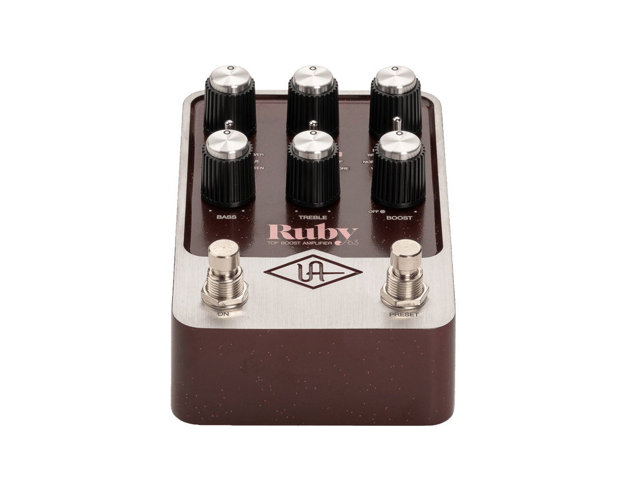 universal-audio-ruby-63-top-boost-amplifier-uafx-gitarrenpedal image 2