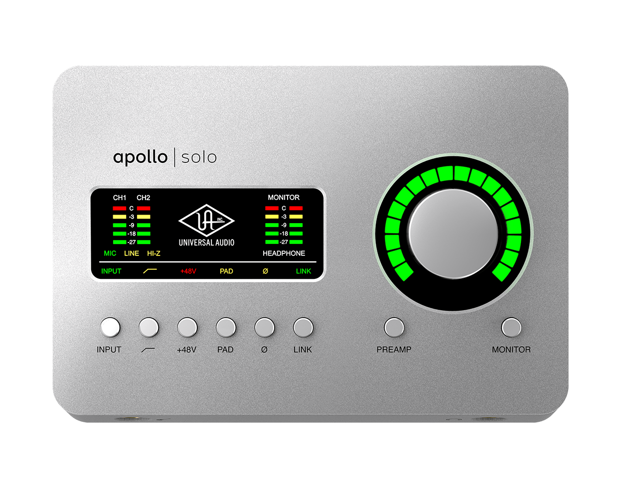 universal-audio-apollo-solo-usb-2-kanal-usb-3-audiointerface-mit-unison-preamps image 1