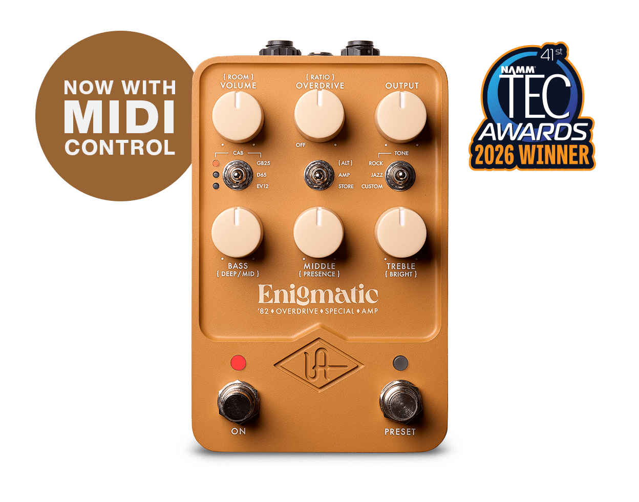 universal-audio-enigmatic-82-overdrive-special-amp-uafx-pedal image 1