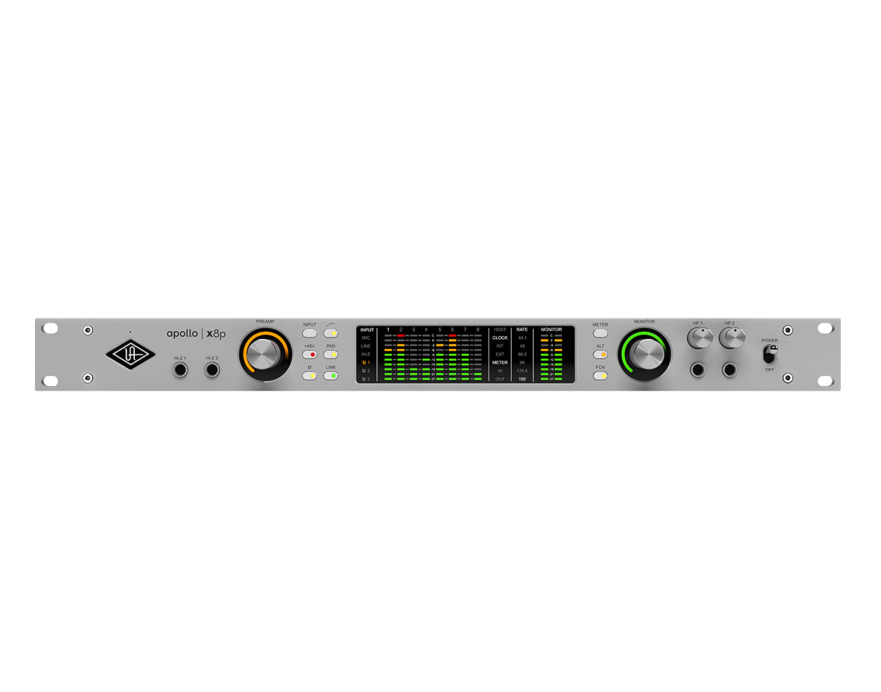universal-audio-apollo-x8p-16-kanal-thunderbolt-3-audiointerface-mit-8-unison-pr image 1