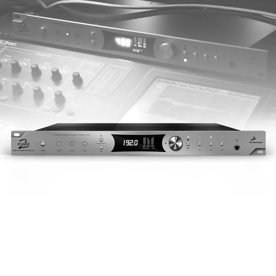 antelope-audio-pure-2-2-kanal-usb-c-audio-interface-mit-diskreter-a-d-d-a-wandlu image 1