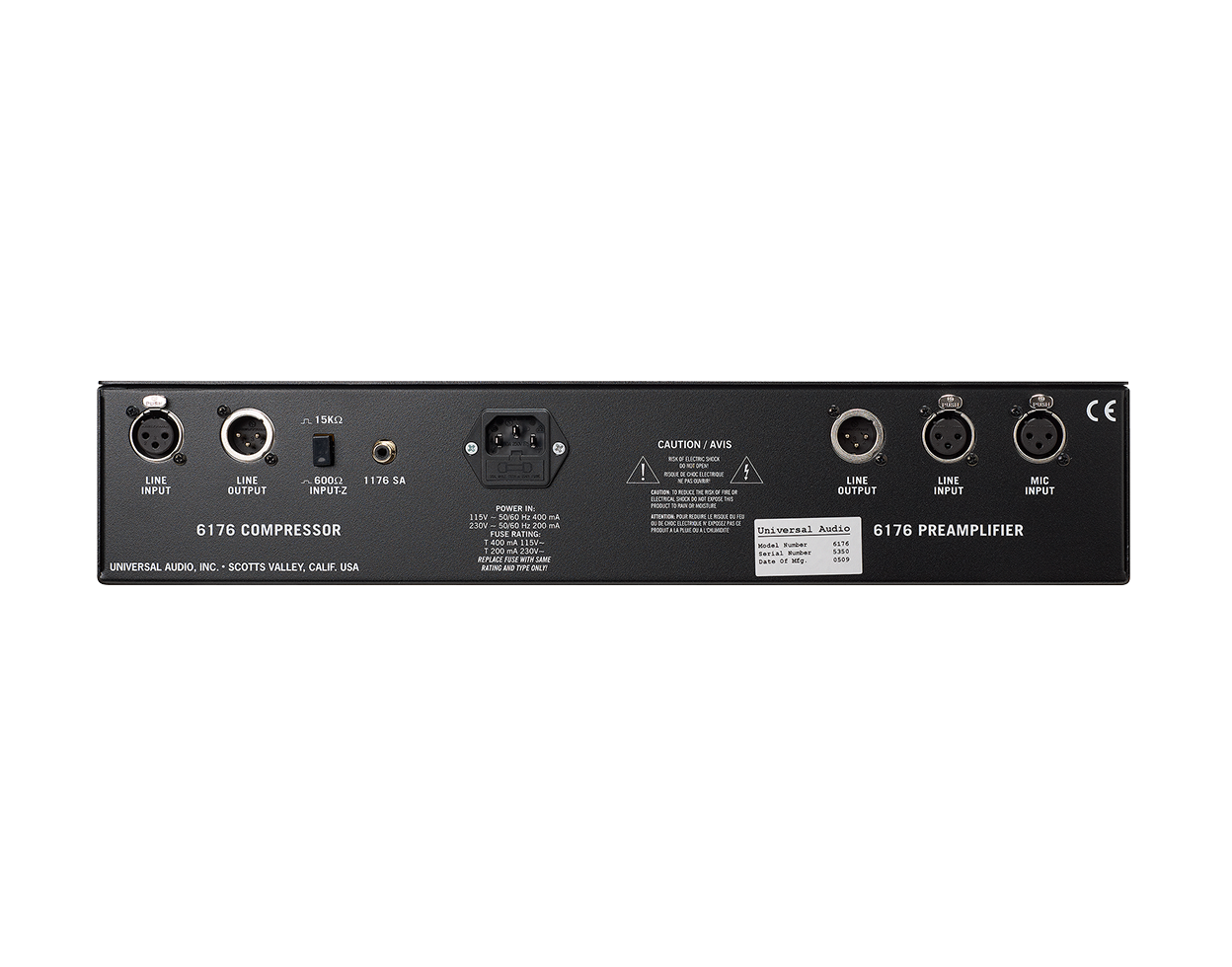 universal-audio-6176-vintage-channel-strip-analoger-kanalzug image 2