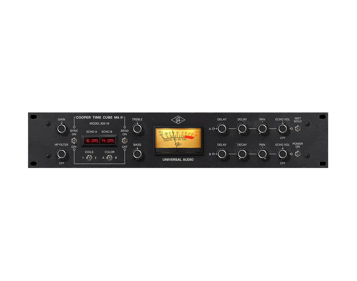 universal-audio-cooper-time-cube-mk-ii-delay-uad-plug-in-delay-modulation-apollo image 1