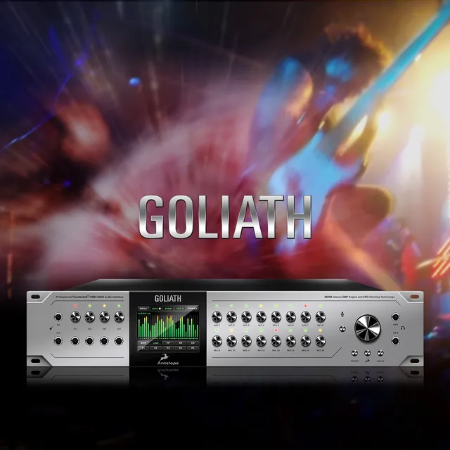 antelope-audio-goliath-thunderbolt-usb-audio-interface-mit-36-kan-len-und-synerg image 1
