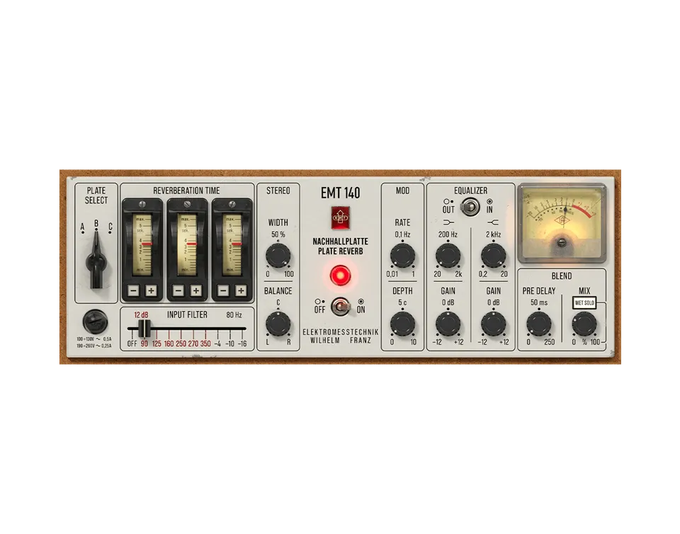 universal-audio-emt-140-classic-plate-reverberator-legend-res-platten-hall-plug- image 1