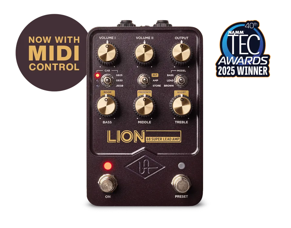 universal-audio-lion-68-super-lead-amp-uafx-pedal image 1
