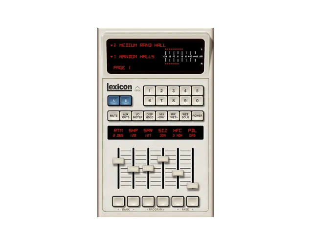 lexicon-480l-digital-reverb-and-effects-uad-plug-in-f-r-authentischen-hall-und-e image 1