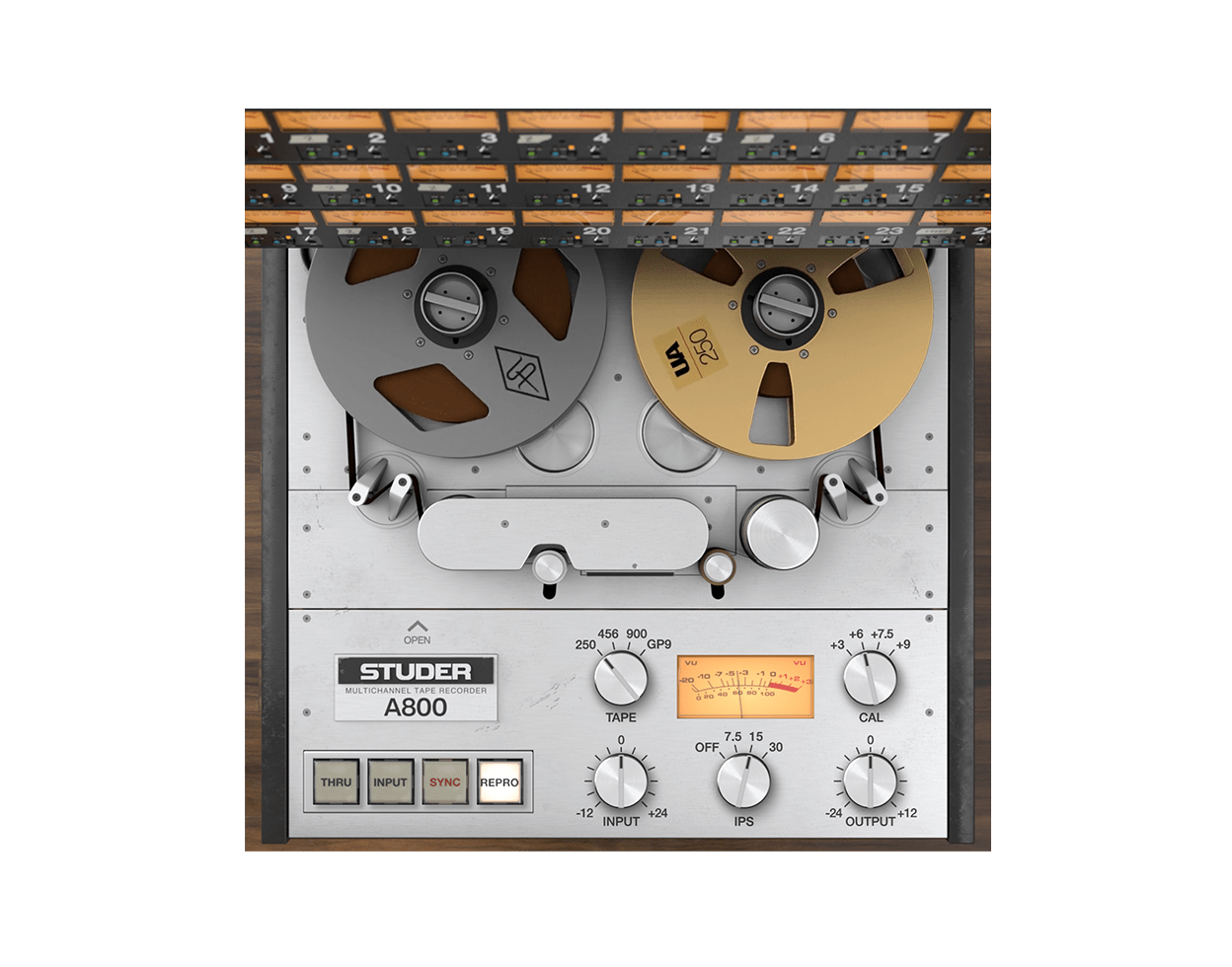universal-audio-studer-a800-multichannel-tape-recorder-uad-plug-in-apollo-native image 1