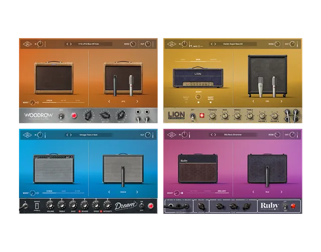 universal-audio-uad-guitar-amp-bundle-uad-plug-in-bundle image 1