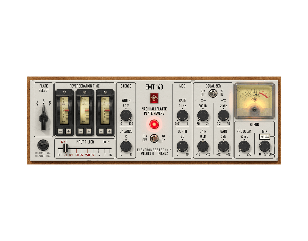 universal-audio-emt-140-classic-plate-reverberator-legend-res-platten-hall-plug- image 1