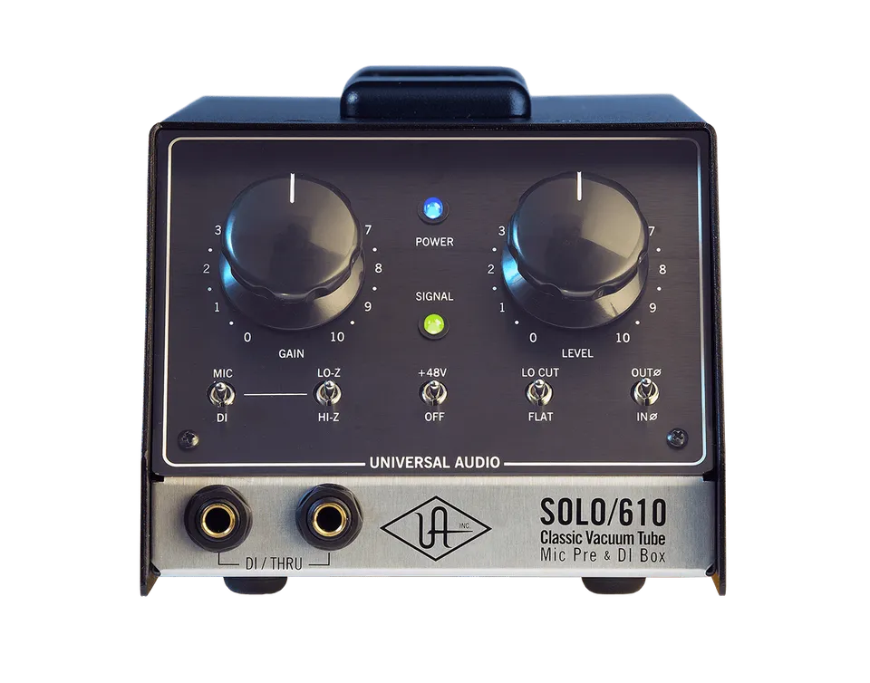 universal-audio-solo-610-classic-tube-preamplifier-di-box image 1