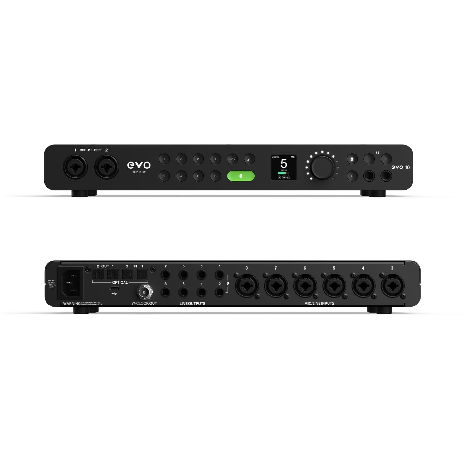 audient-evo-16-usb-audio-interface-16-kanal-smartgain-usb-c-24-bit-96-khz image 3