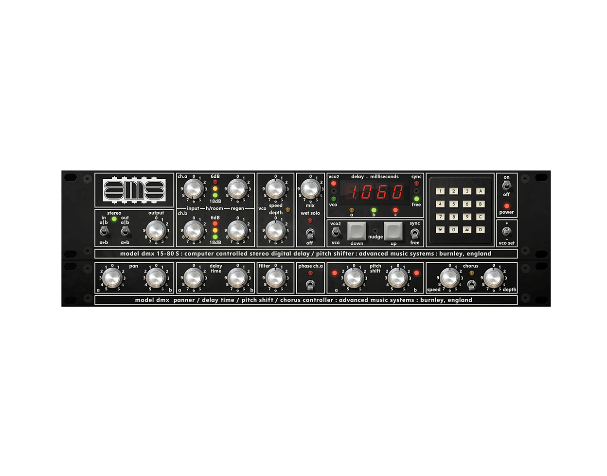 universal-audio-ams-dmx-digital-delay-pitch-shifter-uad-plug-in-f-r-apollo image 1