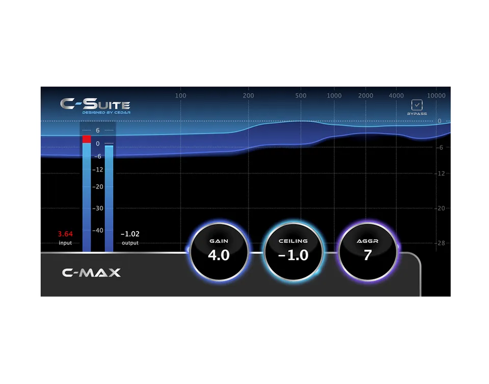 c-suite-c-max-limiter-transparenter-loudness-limiter-f-r-moderne-masters-uad image 1