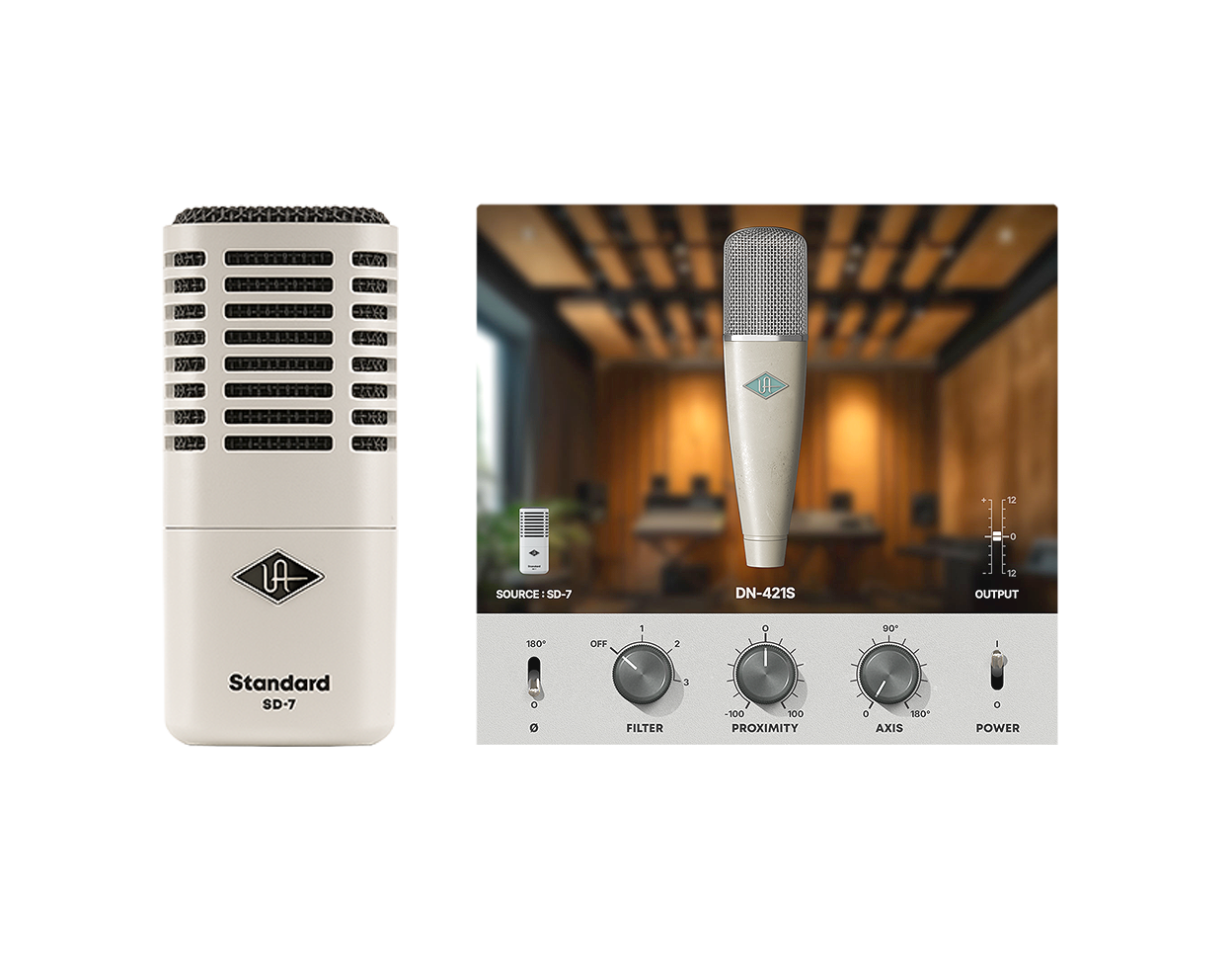 universal-audio-sd-7-dynamic-modeling-microphone-with-hemisphere image 3