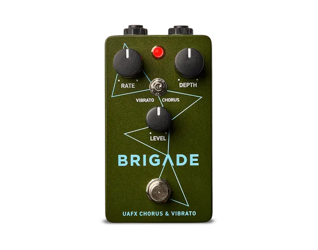 universal-audio-brigade-chorus-vibrato-uafx-pedal-f-r-gitarre-und-bass image 1