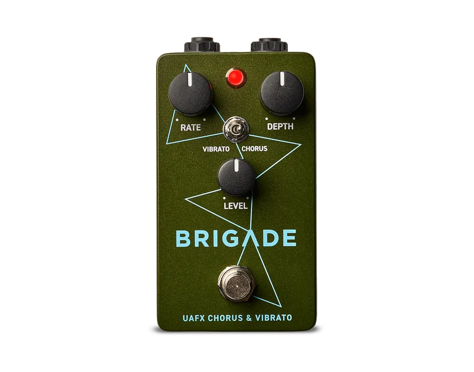 universal-audio-brigade-chorus-vibrato-uafx-pedal-f-r-gitarre-und-bass image 1