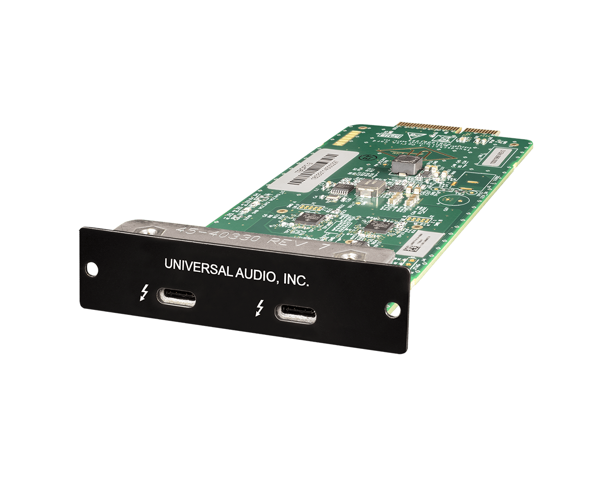 universal-audio-thunderbolt-3-option-card-erweiterungskarte-f-r-apollo-rack-inte image 1