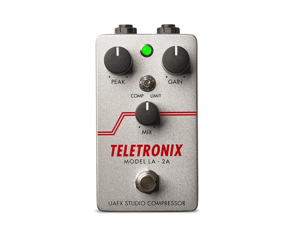 universal-audio-teletronix-la-2a-studio-compressor-uafx-pedal image 1