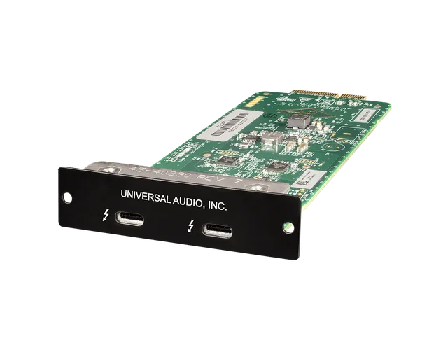 universal-audio-thunderbolt-3-option-card-erweiterungskarte-f-r-apollo-rack-inte image 1