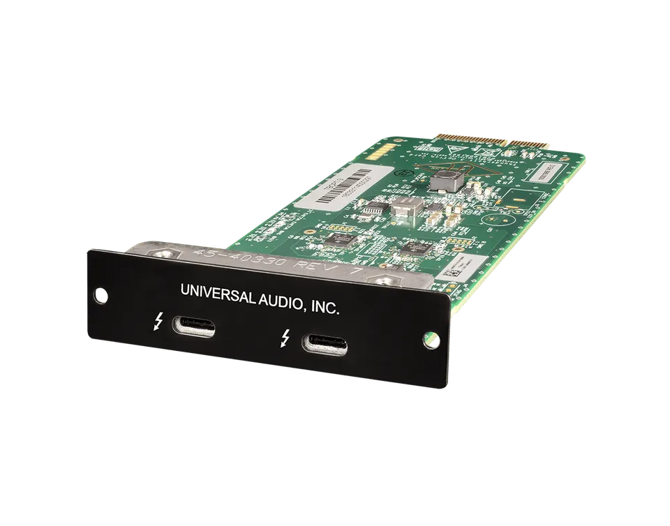 universal-audio-thunderbolt-3-option-card-erweiterungskarte-f-r-apollo-rack-inte image 1